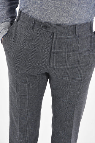 CC COLLECTION district check side vents 2-button RIGHT suit