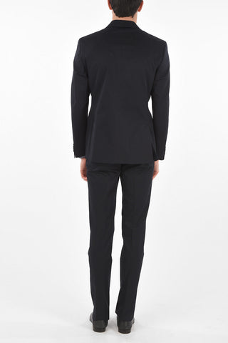 CC COLLECTION cotton stretch RIGHT side vents 2-button suit