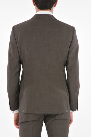 CC COLLECTION virgin wool RIGHT side vents 2-button suit