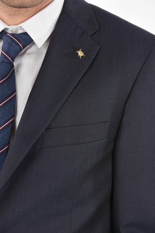 CC COLLECTION virgin wool RIGHT side vents 2-button suit