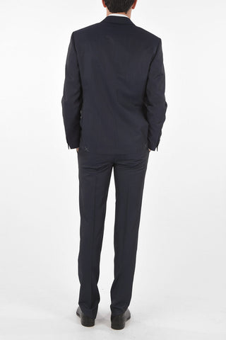 CC COLLECTION virgin wool RIGHT side vents 2-button suit