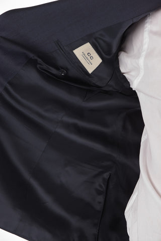 CC COLLECTION virgin wool RIGHT side vents 2-button suit