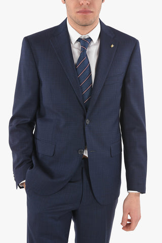 CC COLLECTION virgin wool RIGHT side vents 2-button suit