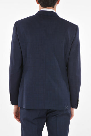 CC COLLECTION virgin wool RIGHT side vents 2-button suit