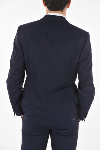 CC COLLECTION solid color virgin wool notch lapel 2-button RIGHT suit