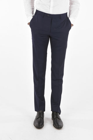 CC COLLECTION solid color virgin wool notch lapel 2-button RIGHT suit