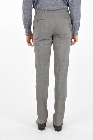 CC COLLECTION virgin wool side vents 2-button RIGHT suit with Scalloped Hem