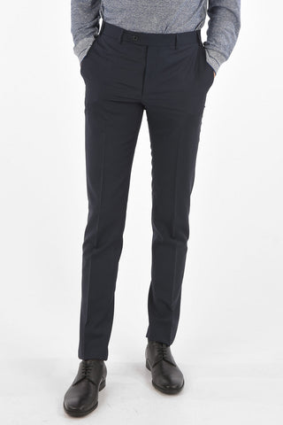 Mini check virgin wool side vents MANTUA suit