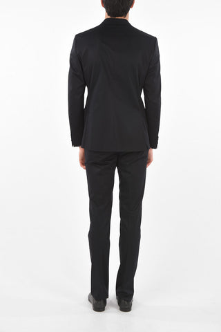 CC COLLECTION cotton stretch side vents 2-button RIGHT suit