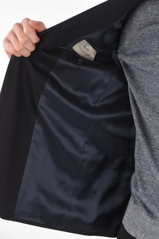 CC COLLECTION cotton stretch side vents 2-button RIGHT suit