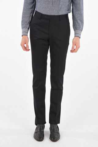 CC COLLECTION cotton stretch side vents 2-button RIGHT suit