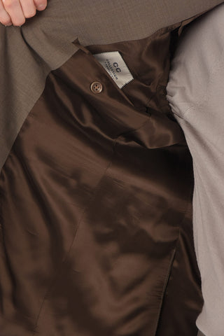 CC COLLECTION side vents notch lapel RIGHT 2-button suit