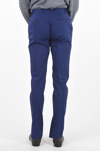 stretch cotton MANTUA side vents notch lapel 2-button suit