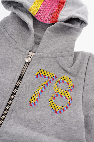 EST.1978 2 pockets sweatshirt with hood