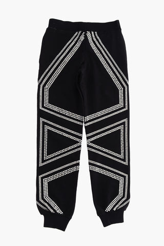 pantaloni jogger con gioielli