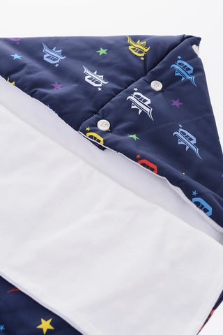 all over printed logo baby sleeping bag