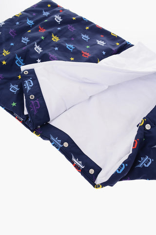 all over printed logo baby sleeping bag