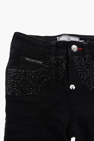 EST.1978 jeans with jewels details