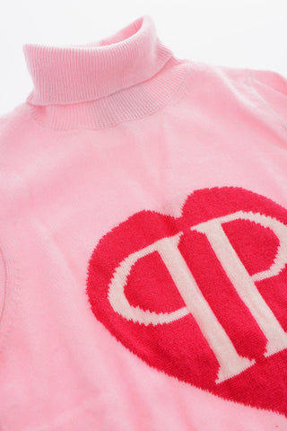 maglia a collo alto in cashmere