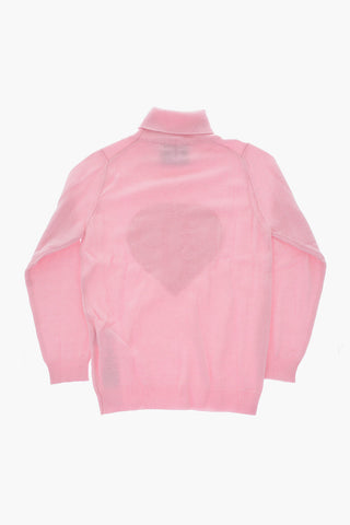 maglia a collo alto in cashmere