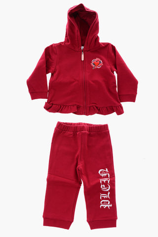 set felpa con cappuccio e pantaloni jogger