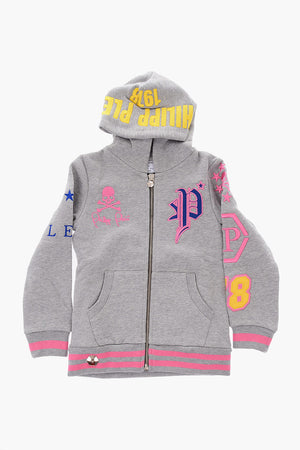 EST.1978 embroidered sweatshirt with hood