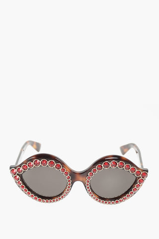 cat eye sunglasses with jewels