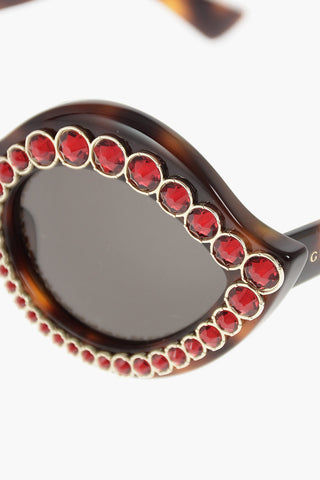 cat eye sunglasses with jewels