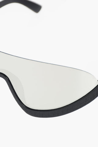 BERNHARD WILLHELM mirrored lenses BLAZE Shield sunglasses