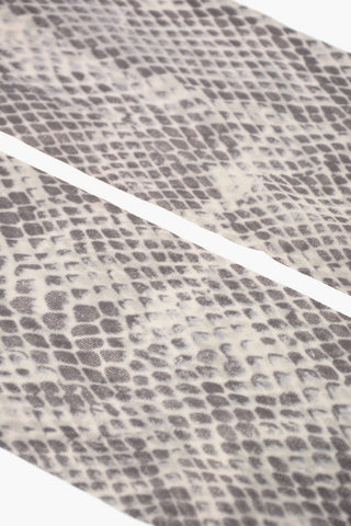 snake patterned socks
