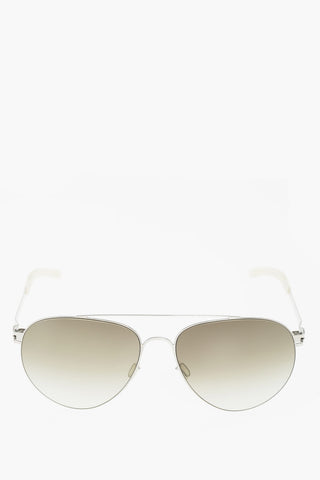 faded lenses aviator sunglasses
