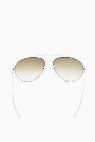 faded lenses aviator sunglasses