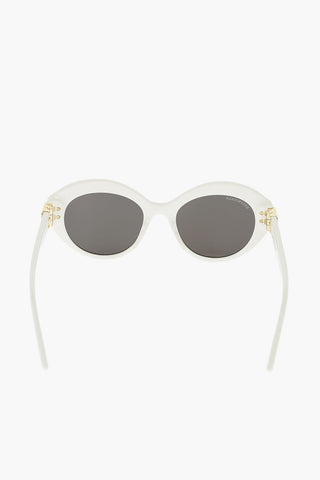 oval DYNASTY sunglasses with golden details
