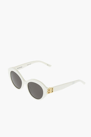 oval DYNASTY sunglasses with golden details