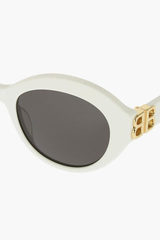 oval DYNASTY sunglasses with golden details