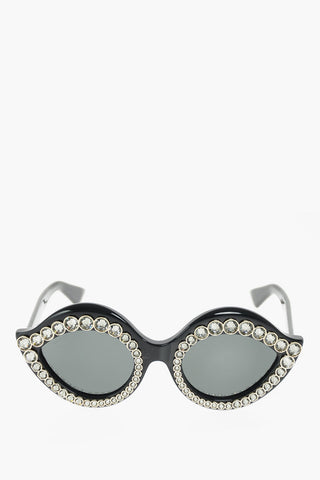 cat eye sunglasses with jewels
