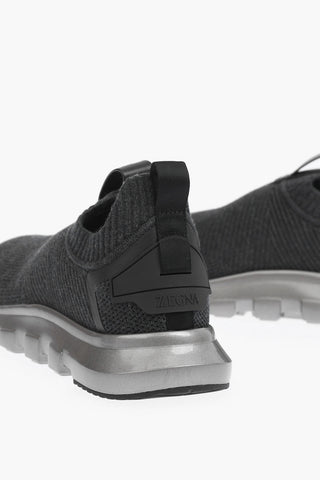 ZZEGNA wool blend TECHMERINO 2.0 sock sneakers