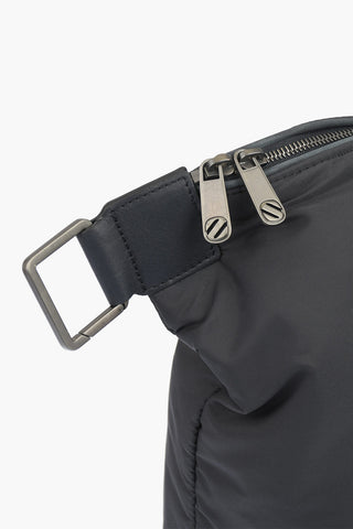 EZ LUXURY Borsa Weekend HOLDALL SOFT con rifiniture in pelle e tracolla removibile