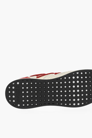 ZZEGNA leather and fabric PIUMA sneakers