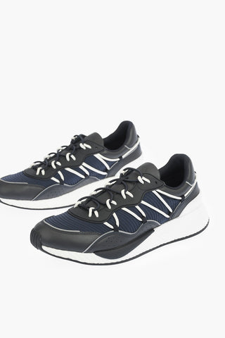 ZZEGNA leather details PIUMA low top sneakers with rubber sole