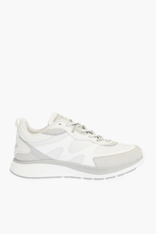 ZZEGNA leather and fabric UTE sneakers