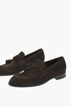 EZ TAILORING Suede Tassel Loafer SIENA