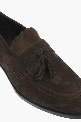 EZ TAILORING Suede Tassel Loafer SIENA