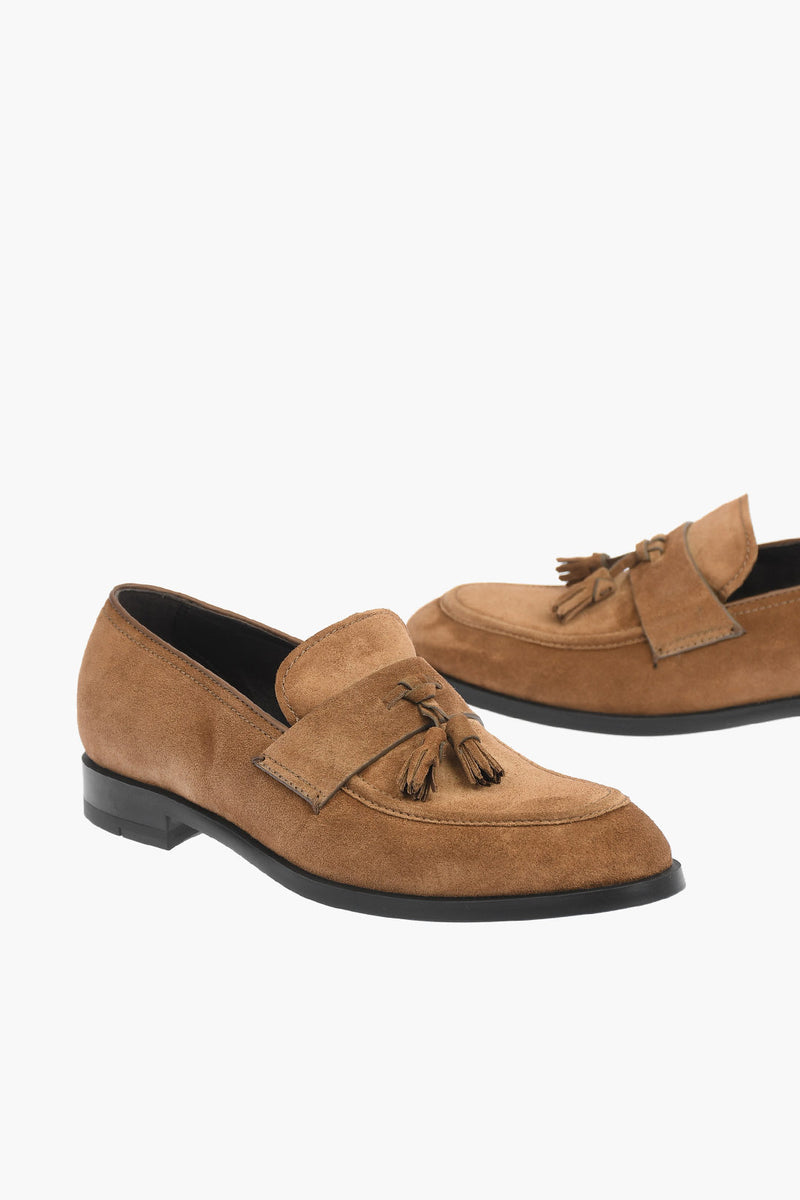 Ermenegildo Zegna – EZ TAILORING Suede Tassel Loafer SIENA  display picture 1