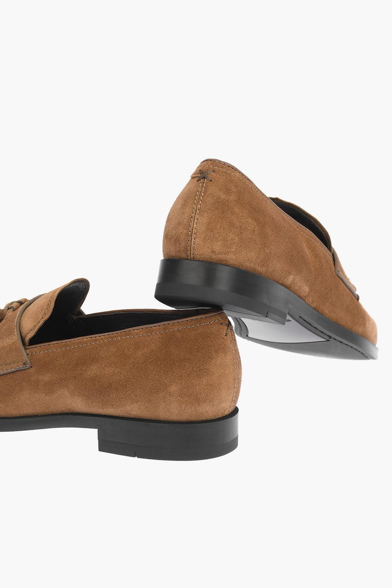 Ermenegildo Zegna Dark Brown Suede Tassel Loafers Sz 11. NWOT. Office Business Ermenegildo Zegna | Shoes | Ermenegildo Zegna Men Brown  main image 3