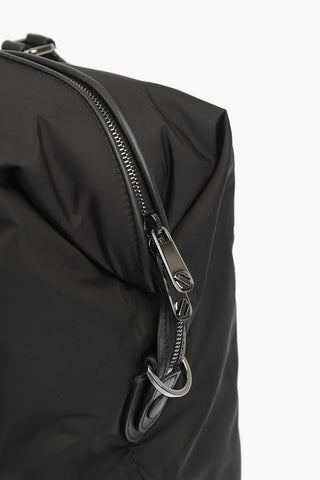 EZ LUXURY braided leather details HOLDALL weekend bag