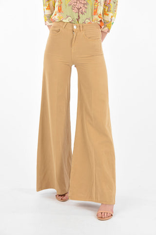 5 Pocket Cotton Palazzo Pants