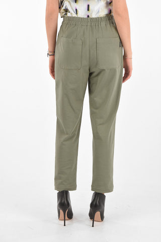 4 Pocket Elastic Waistband Jersey Joggers