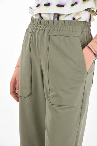 4 Pocket Elastic Waistband Jersey Joggers