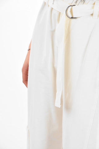 Belted Jersey Cargo Pants